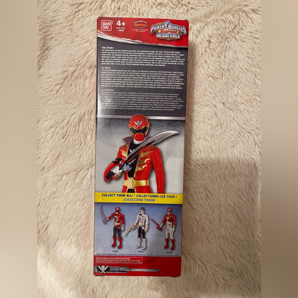 Power Rangers, Red Ranger/Sabans Super Mega Force‎ - Picture 3 of 8